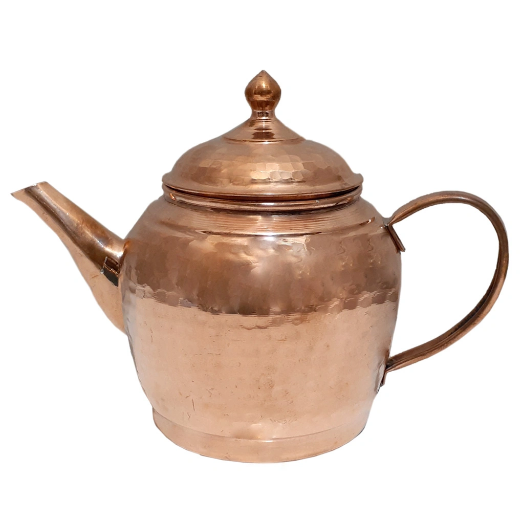 قوری مسی یک و نیم لیتر