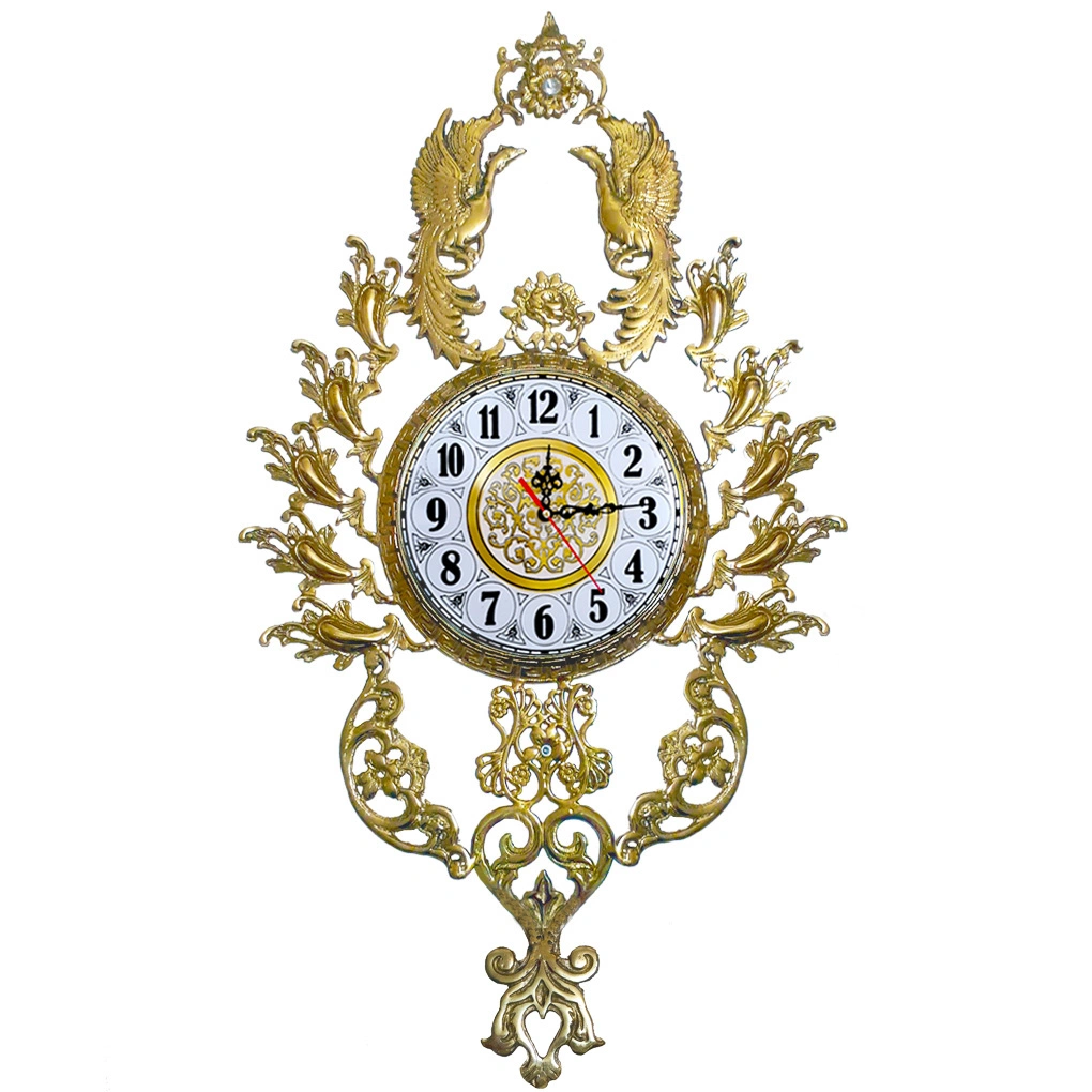 ساعت دیواری برنجی