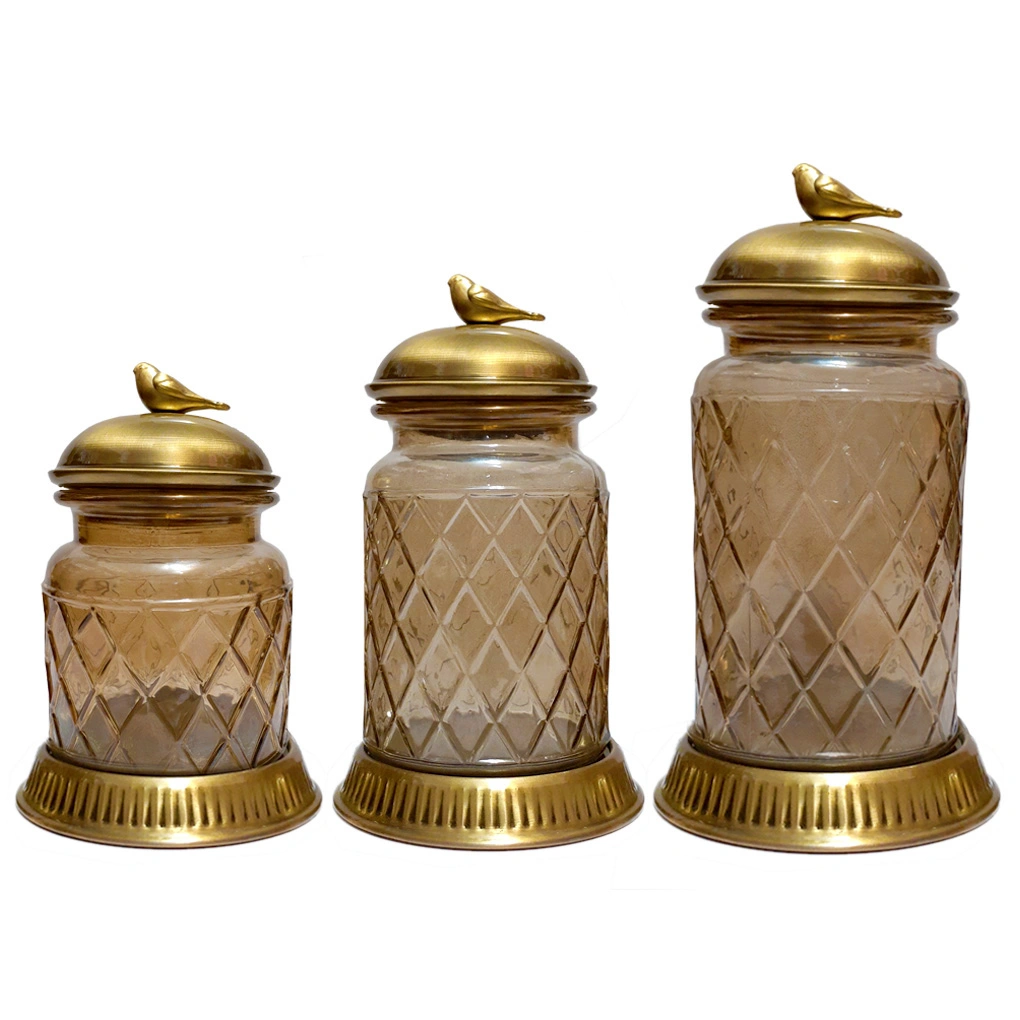 پاسماوری شیشه ای ست سه عددی