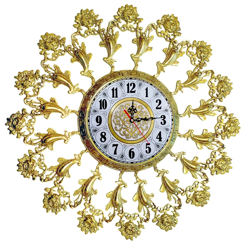 ساعت دیواری برنجی