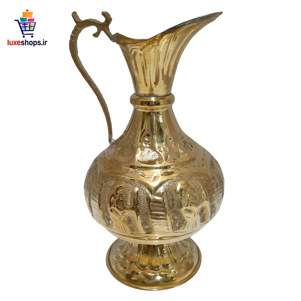 سرویس سماور ذغالی 3 لیتر برنجی