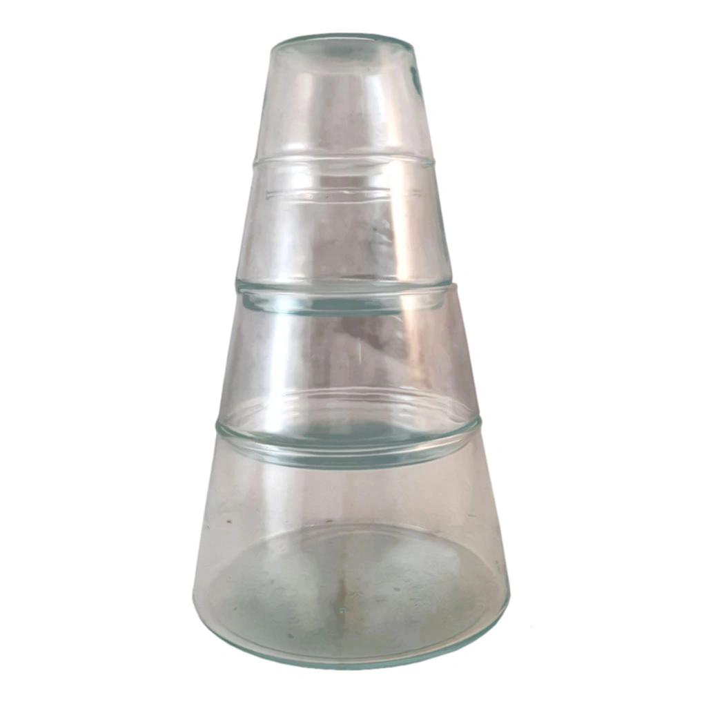 ظرف شیشه ای 4 پارچه