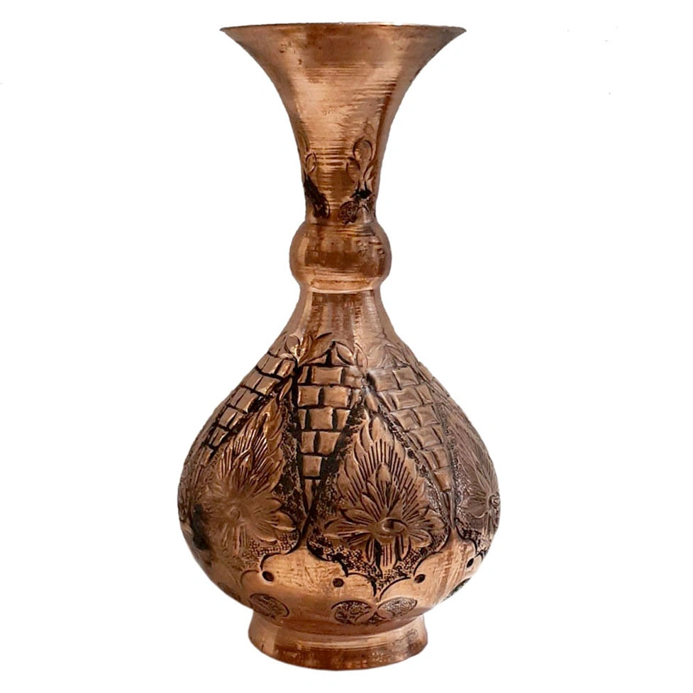 گلدان مسی