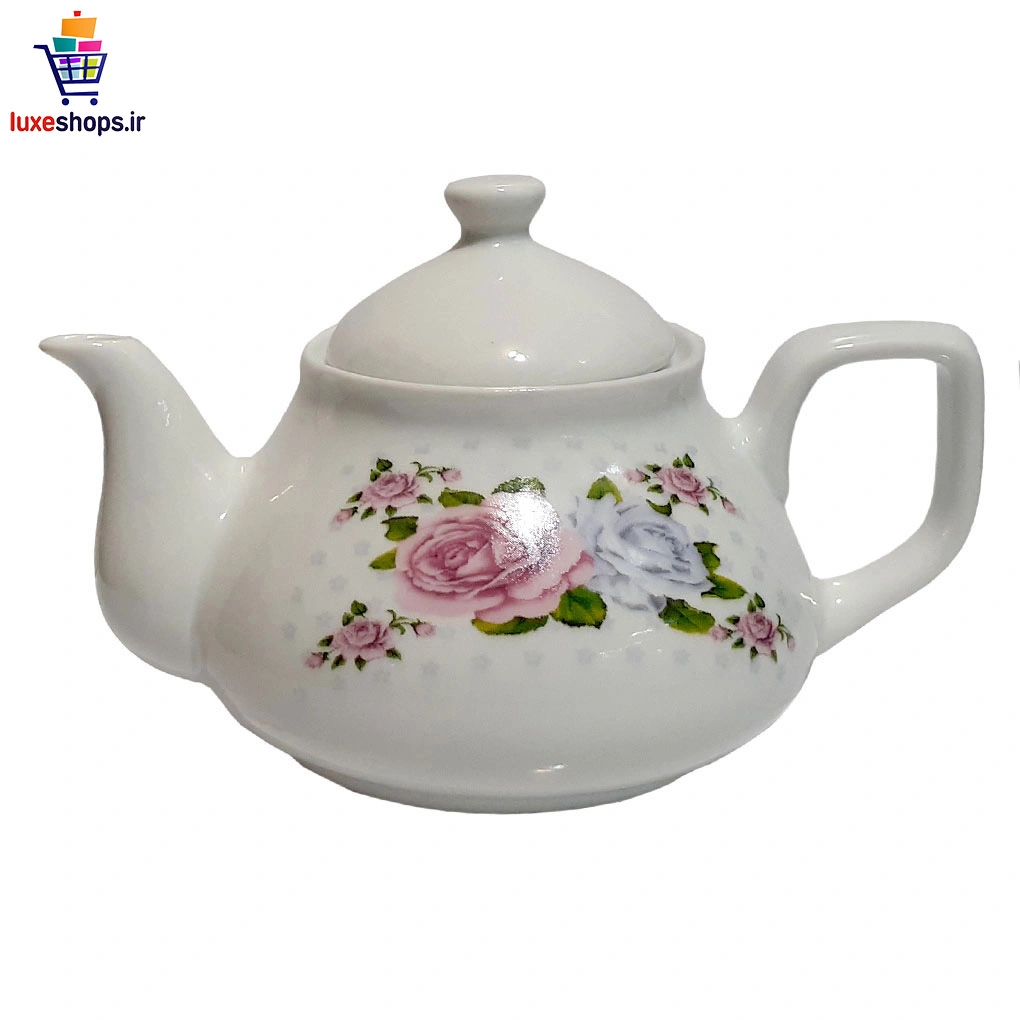 ست قوری و کتری لعابی