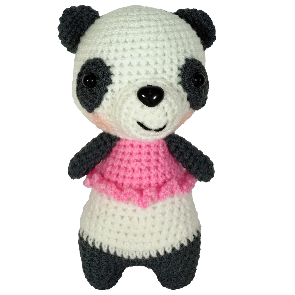عروسک بافتنی خرس پاندا