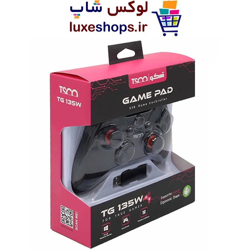 دسته بازی تسکو مدل TG-135W
