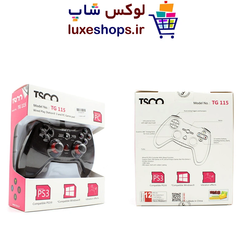 دسته بازی تسکو مدل TG-115