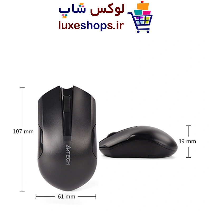 ماوس بی سیم ای فورتک (سایلنت) G3-200NS