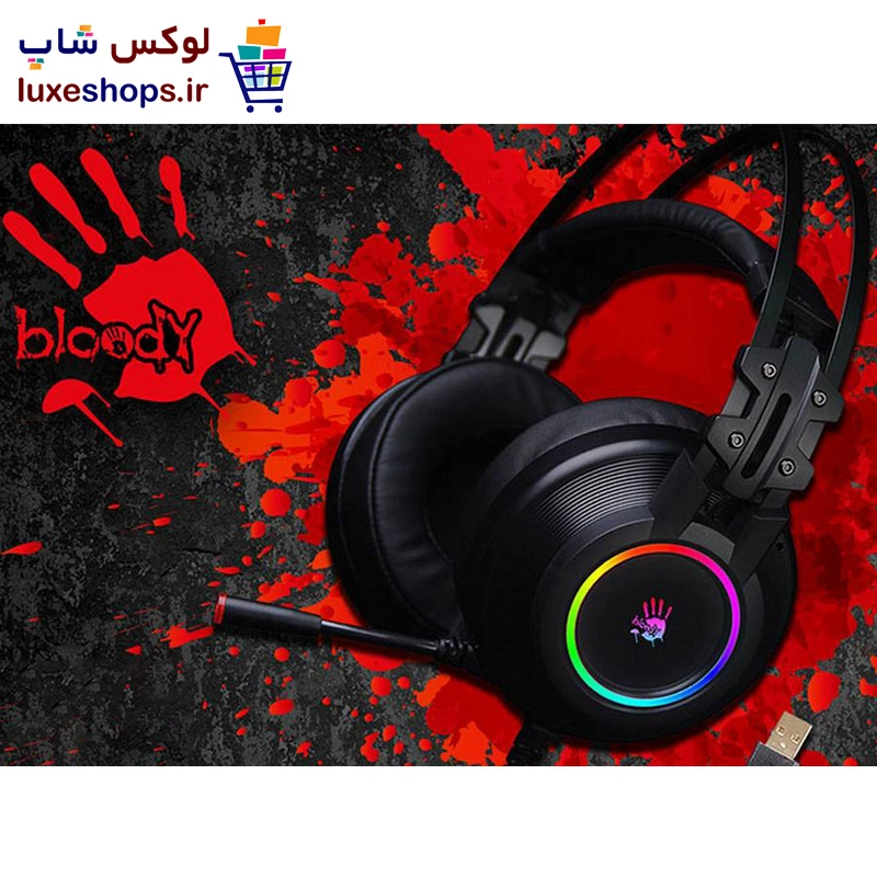 هدفون (هدست) ای فورتک مدل Bloody G528c