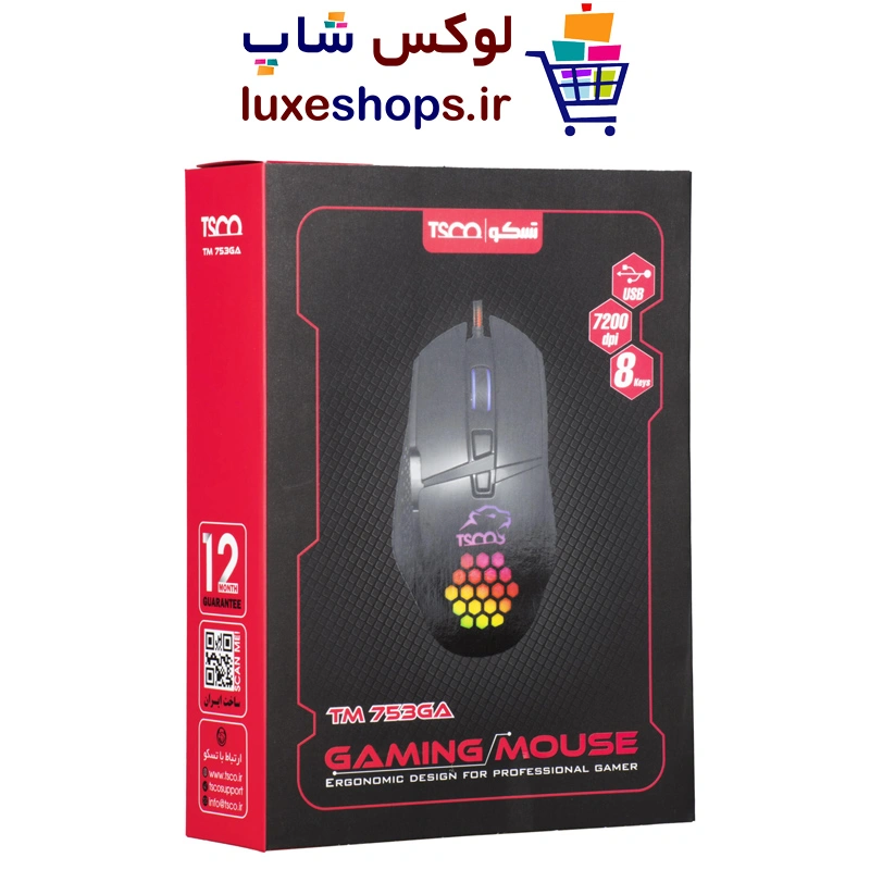 ماوس گیمینگ تسکو TM-753GA