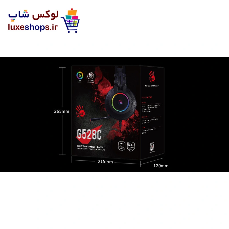 هدفون (هدست) ای فورتک مدل Bloody G528c