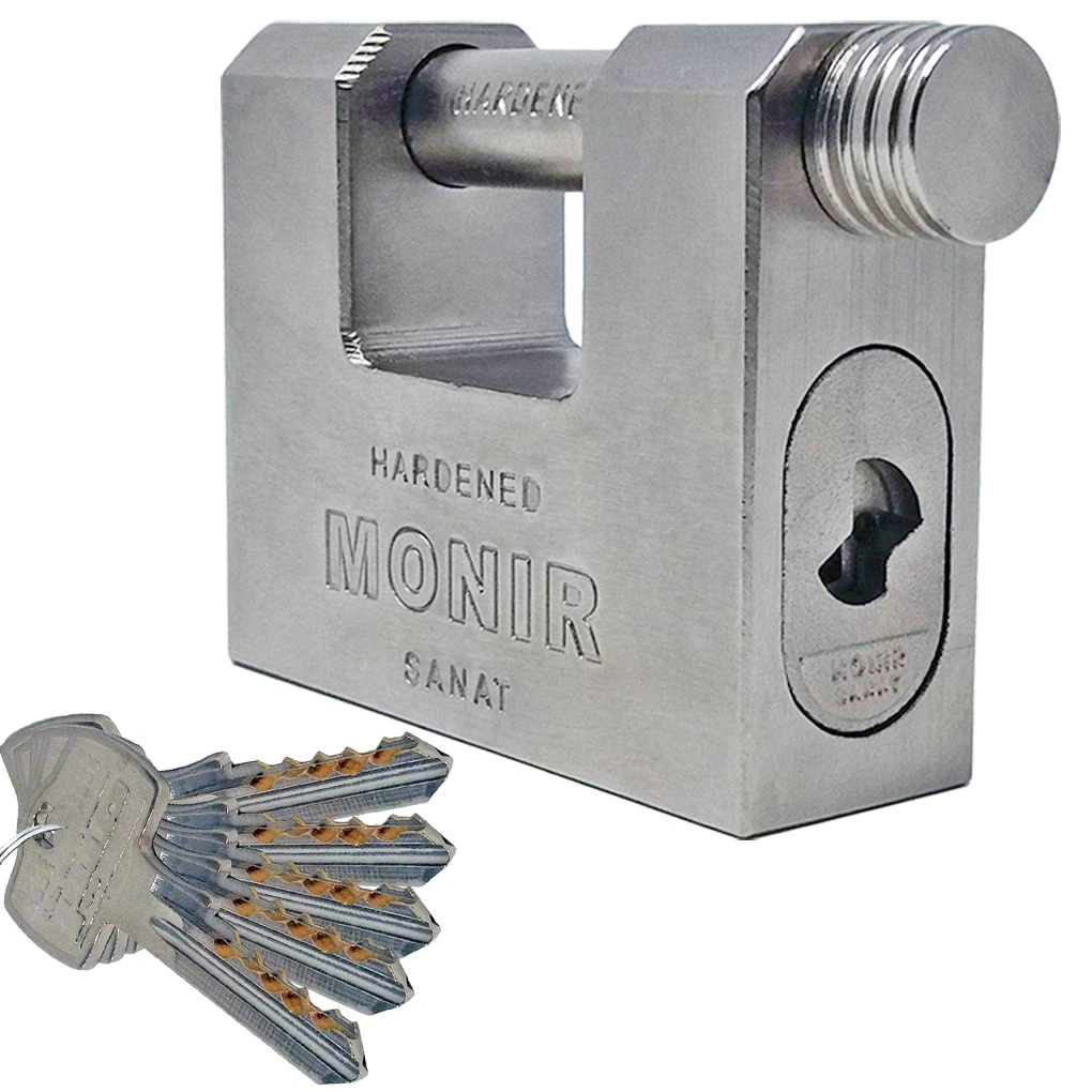 قفل کتابی منیر کلید دو پله