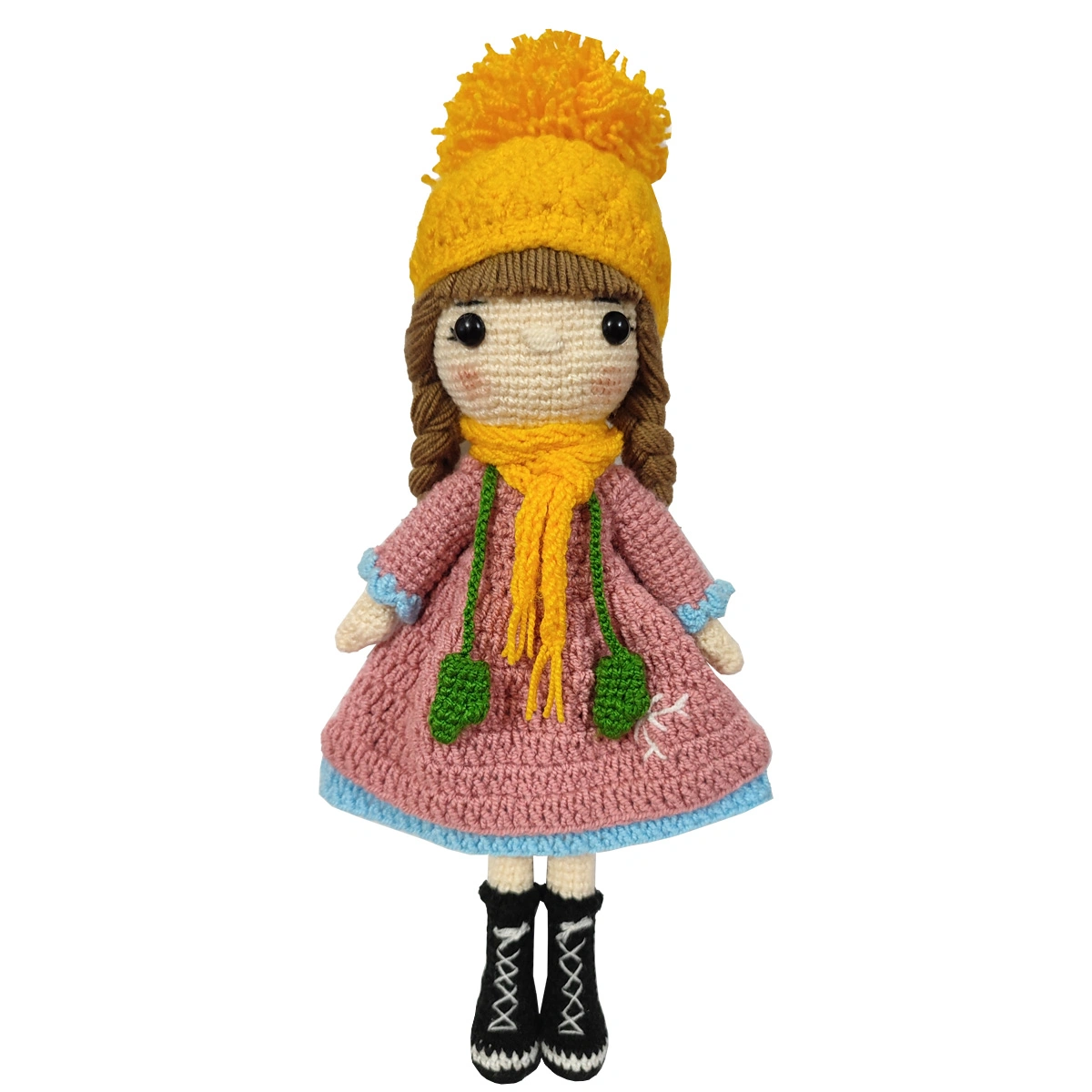 عروسک بافتنی دختر روسی