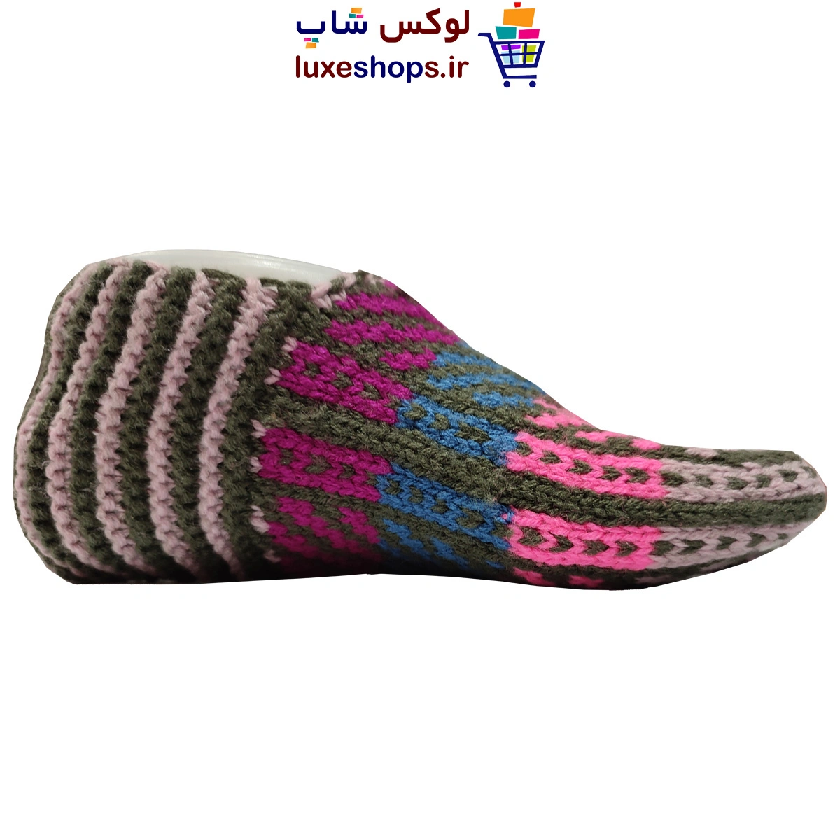 پاپوش بافتنی سنتی 