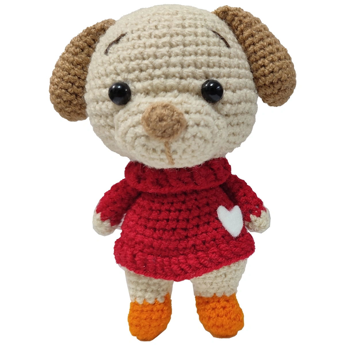 عروسک بافتنی سگ