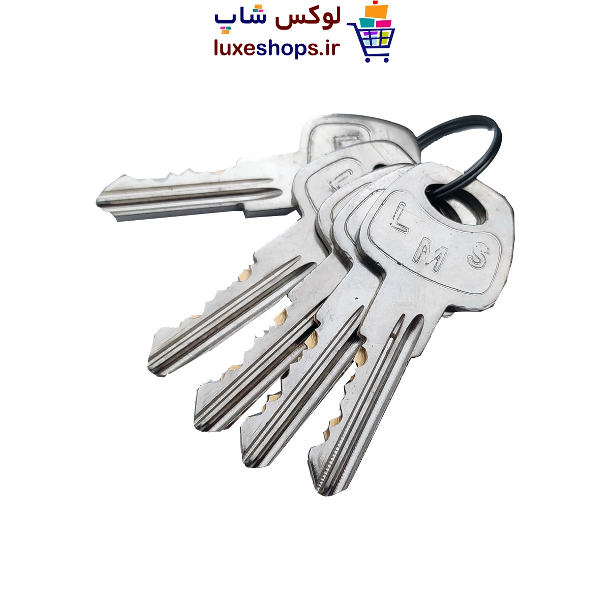 سیلندر/مغزی ضدسرقت آنتی دریل LMS کلید دو شیار مدل 7 سانتی