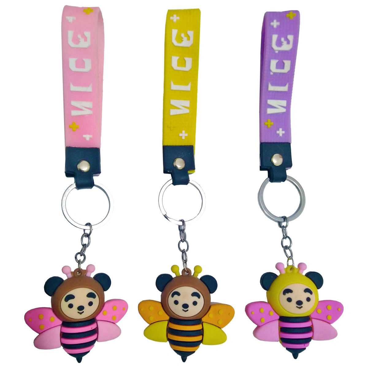 جاکلیدی سیلیکونی فانتزی زنبور