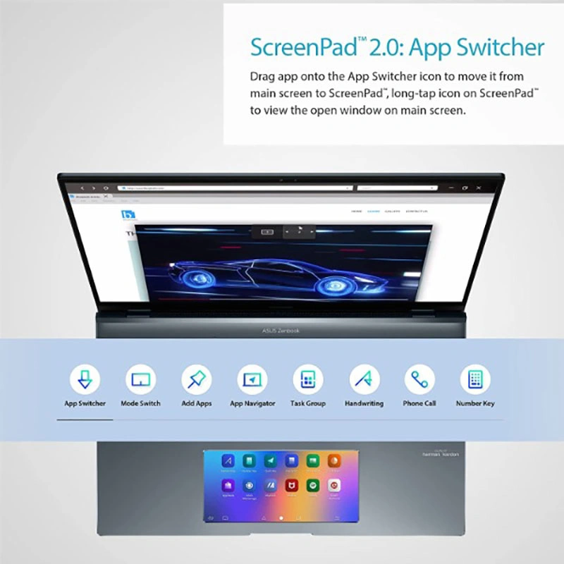 لپ تاپ 14 اینچی ایسوس مدل Zenbook UX5400EG-KN178