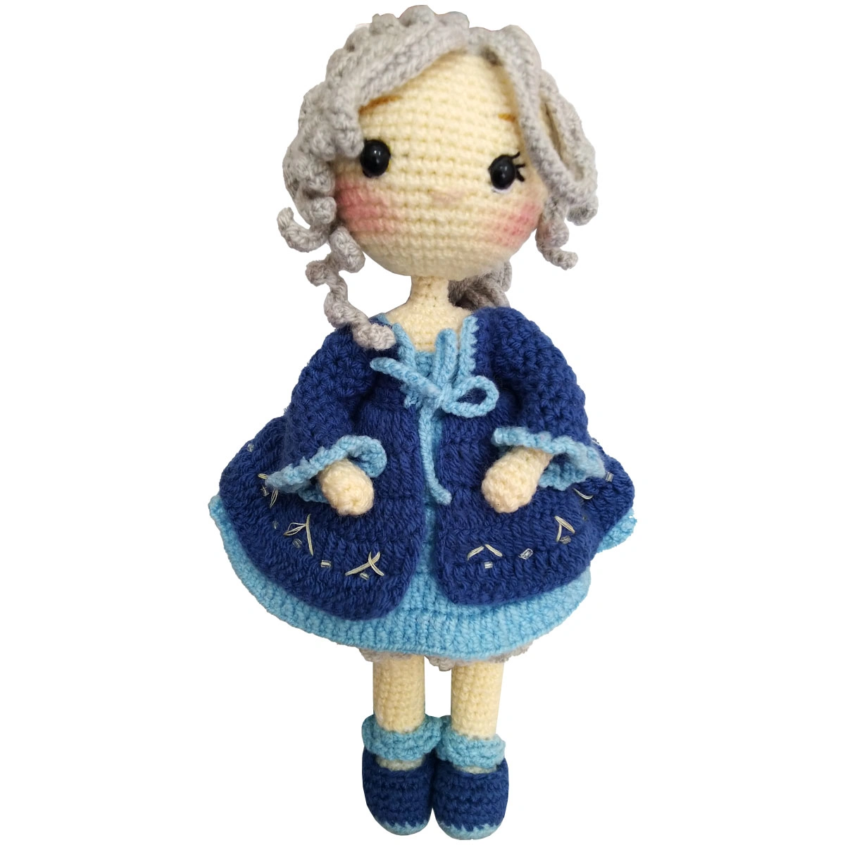 عروسک بافتنی دختر السا