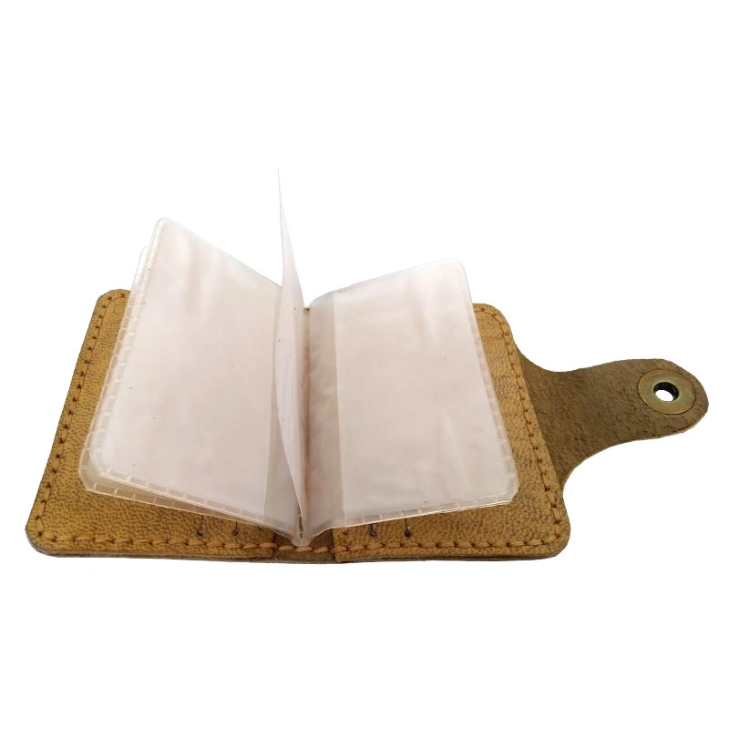 کیف  جا کارتی چرم طبیعی دست دوز مدل kkg-03 