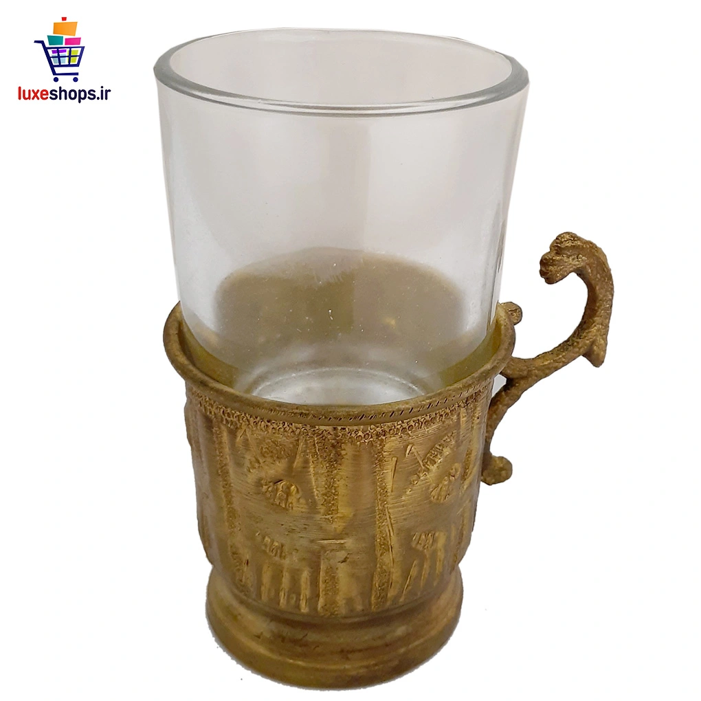 سرویس چای خوری برنجی آنتیک