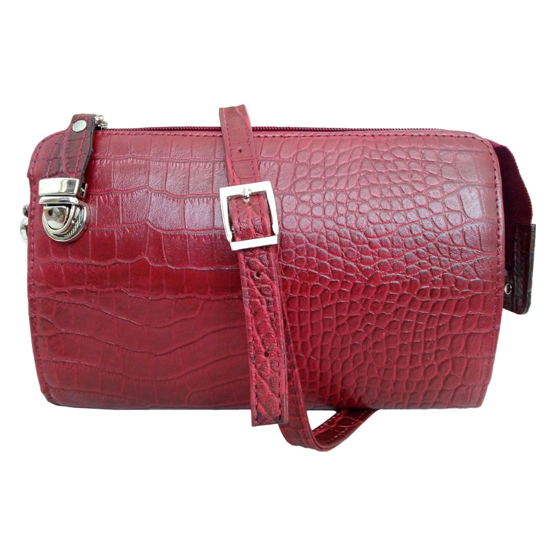 کیف دوشی چرم طبیعی گاوی مدل kdg-05 