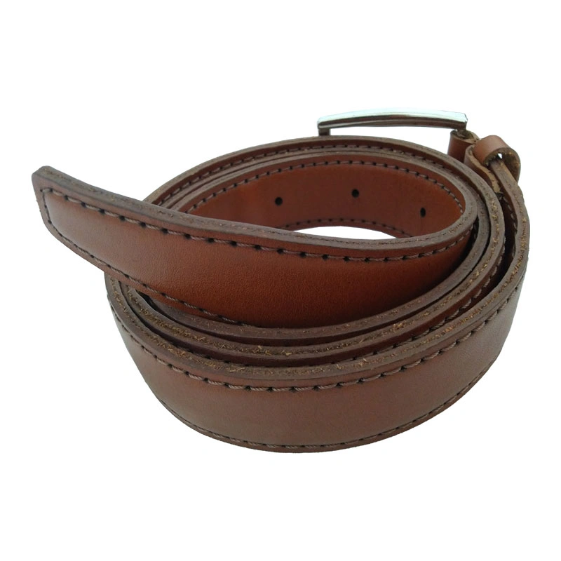 کمربند چرم طبیعی گاوی دست دوز دولایه مدل kg-02