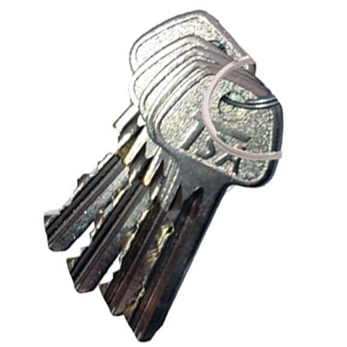 ساخت کلید ساده برنجی برای قفل برقی تسا TSA