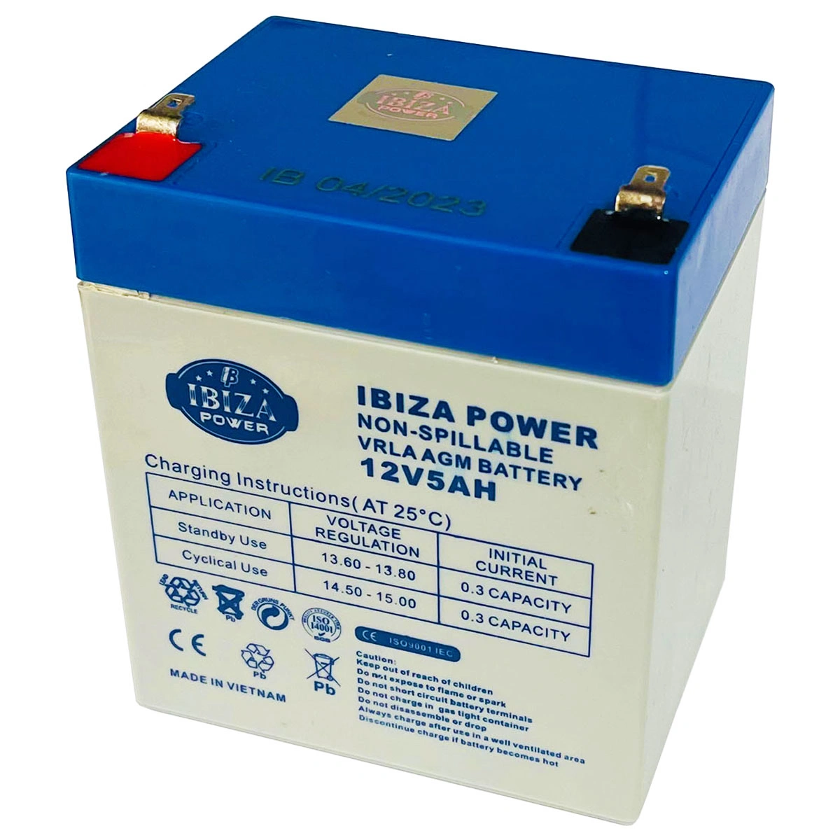 باتری 12 ولت 5 آمپر ایبیزا