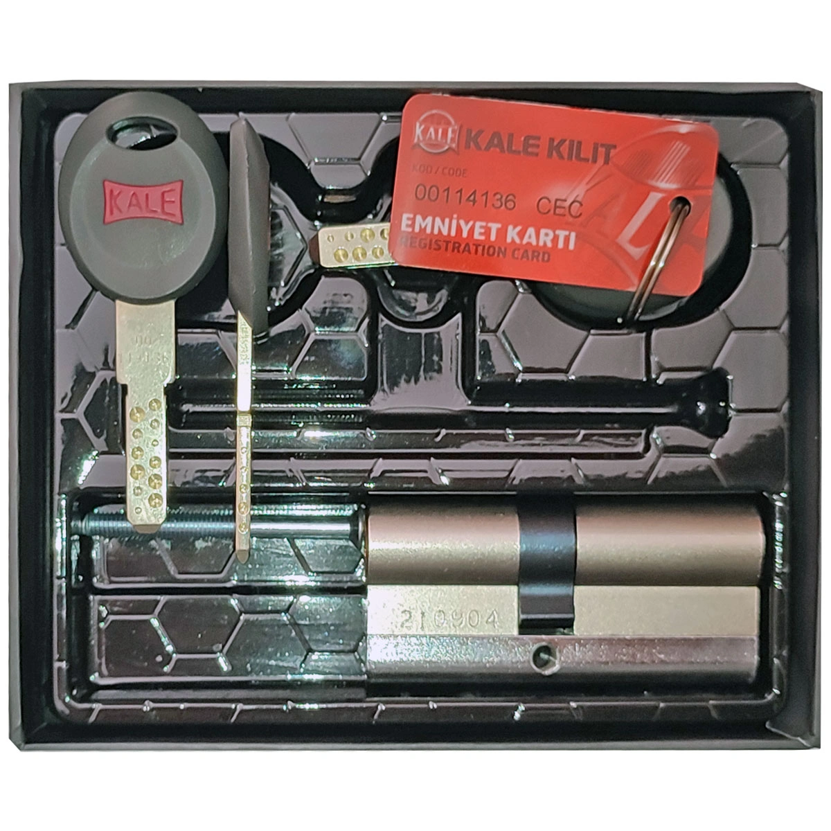 سیلندر/مغزی ضد دریل کالی 7 سانتی متر کلید کامپیوتری مدل 164CEC