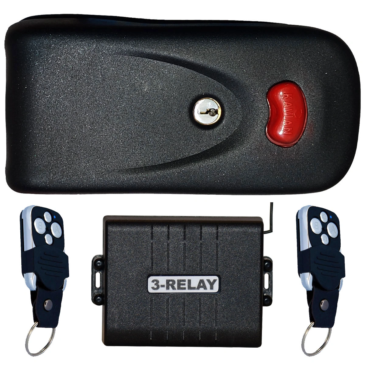 قفل برقی کله گاوی مدل ریموتی