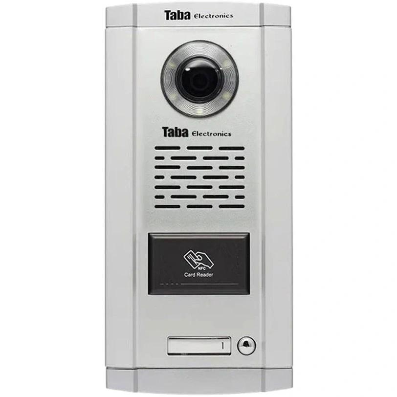 پنل آیفون تصویری رنگی کارتی تابا همراه با کارتخوان TVP-1860CR 