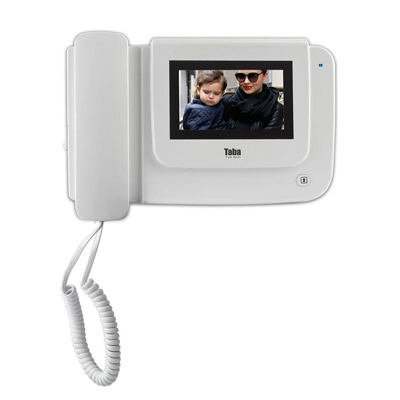 TVD-1043i مانیتور درب بازکن تصویری رنگی تابا - صفحه لمسی