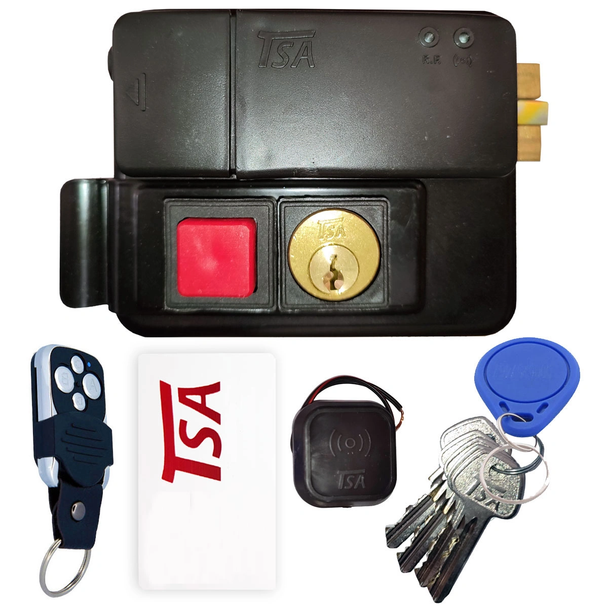 قفل برقی حیاطی تسا TSA مدل هوشمند 7071