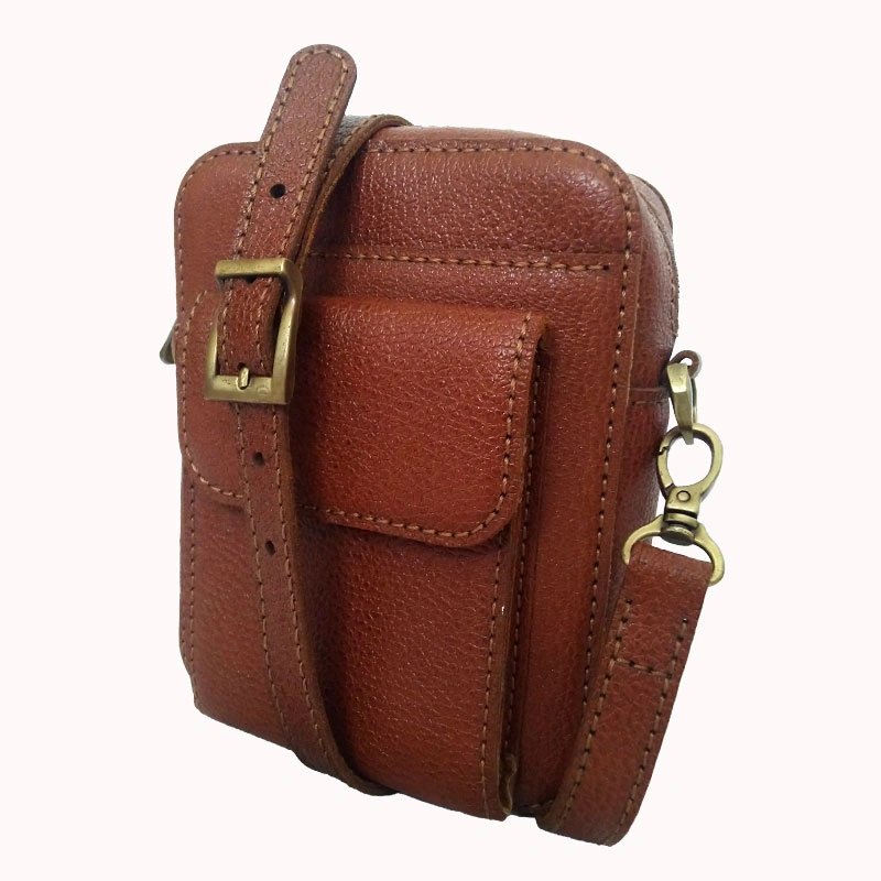 کیف دوشی زنانه و مردانه چرم طبیعی گاوی مدل kdg-24