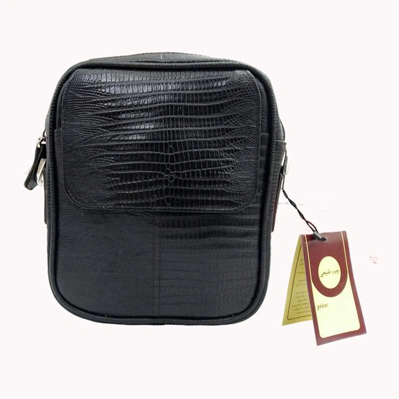 کیف دوشی زنانه و مردانه چرم طبیعی گاوی مدل kdg-25