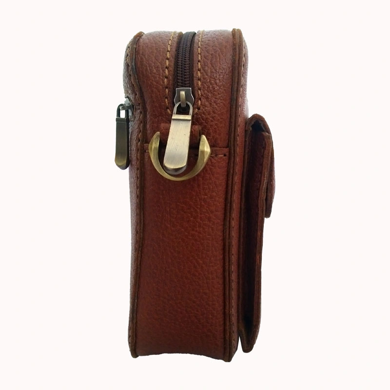 کیف دوشی زنانه و مردانه چرم طبیعی گاوی مدل kdg-24