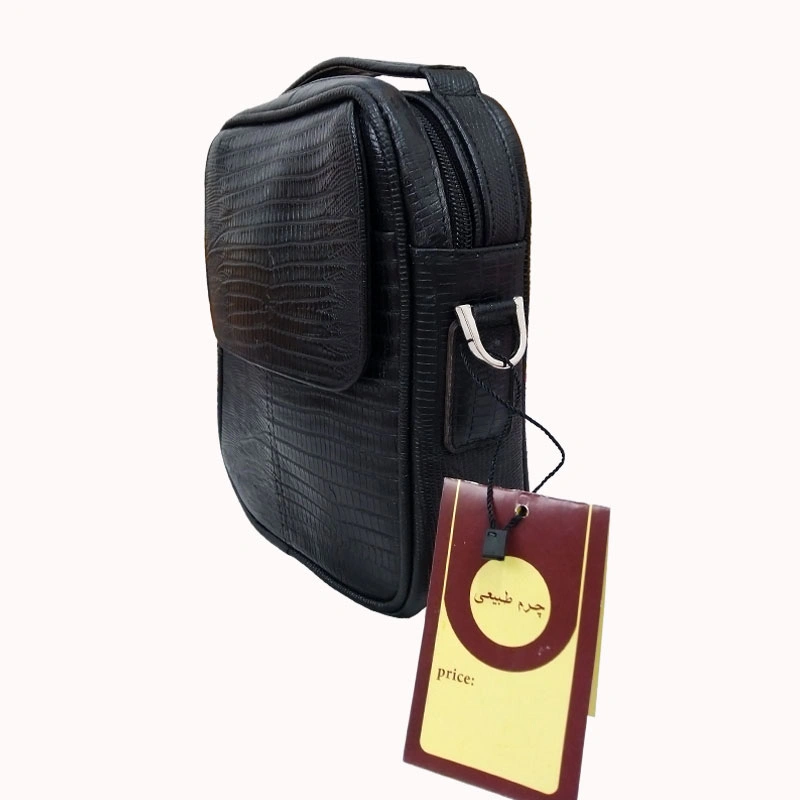 کیف دوشی زنانه و مردانه چرم طبیعی گاوی مدل kdg-25