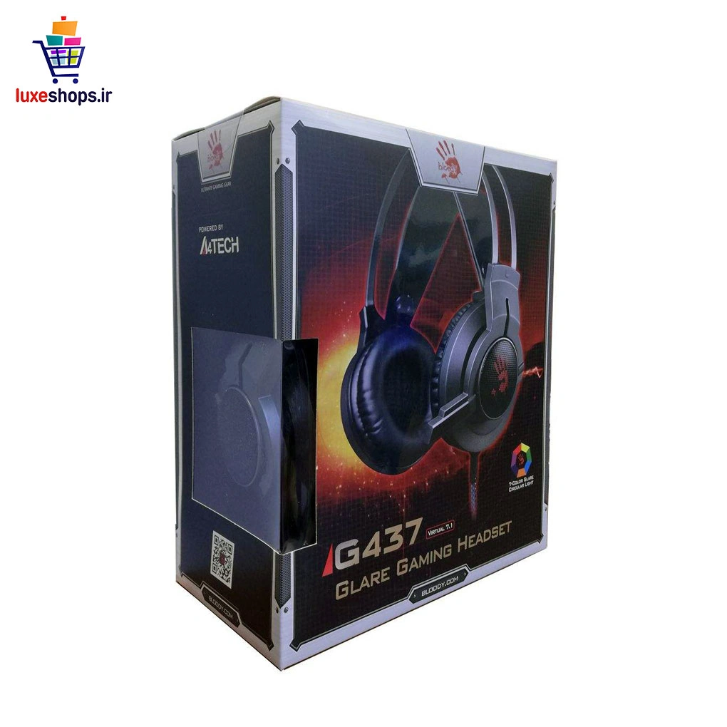 هدفون (هدست) ای فورتک مدل Bloody G437