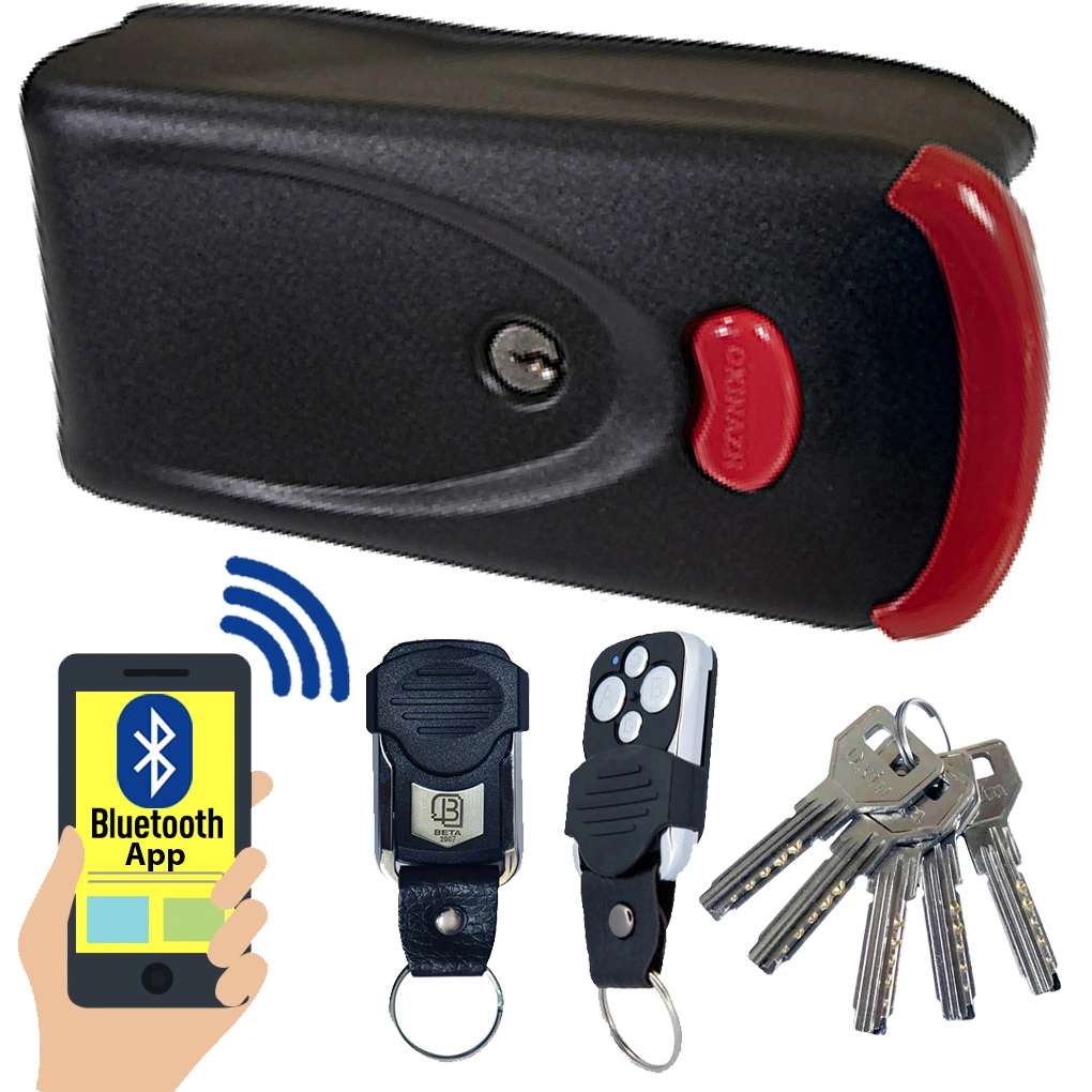 قفل برقی کله گاوی اکسیناژ مدل ریموتی و موبایلی