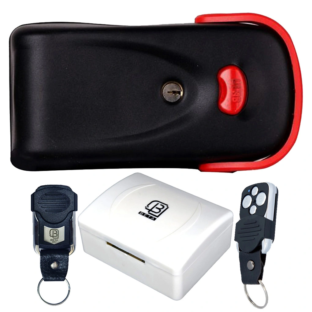 قفل برقی یوتاب کله گاوی مدل 2 ریموت و رسیور ترانس دار بتا (5 کلید)