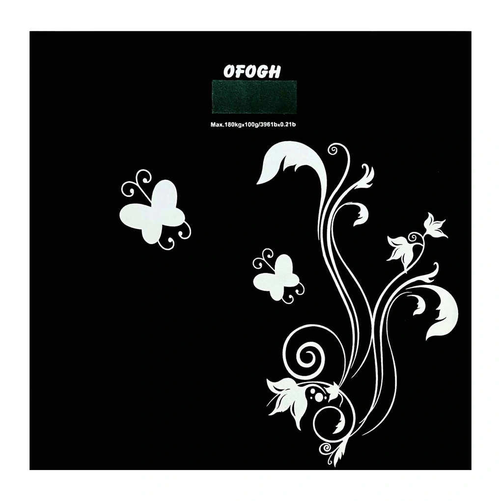 ترازو دیجیتال افق طرح گل