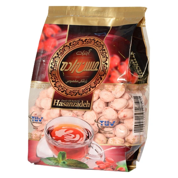 آبنبات زرشکی مخصوص تولید حسن زاده (بجنورد)