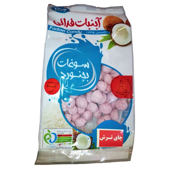 آبنبات (شکرپنیر) چای ترش تولید فدایی (بجنورد)