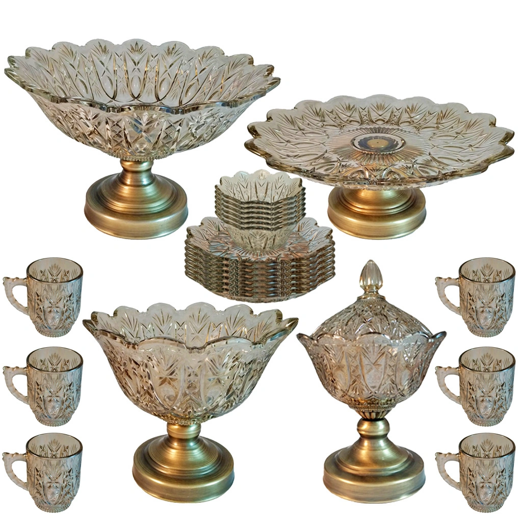 سرویس 23 پارچه پذیرایی شامپاین مدل کنزو