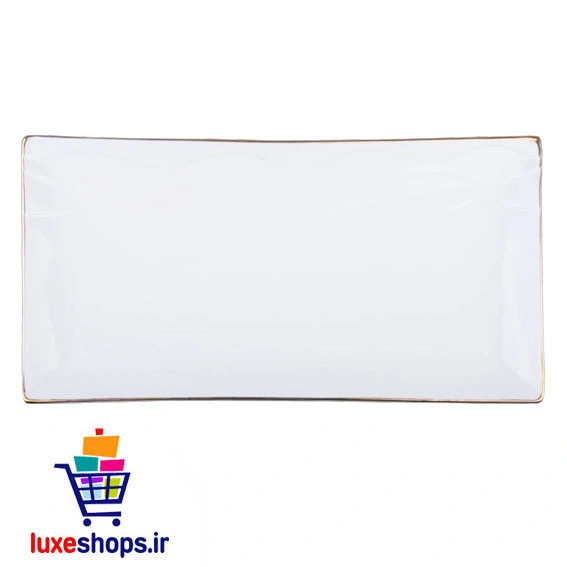دیس لیمون چینی طرح خط طلا