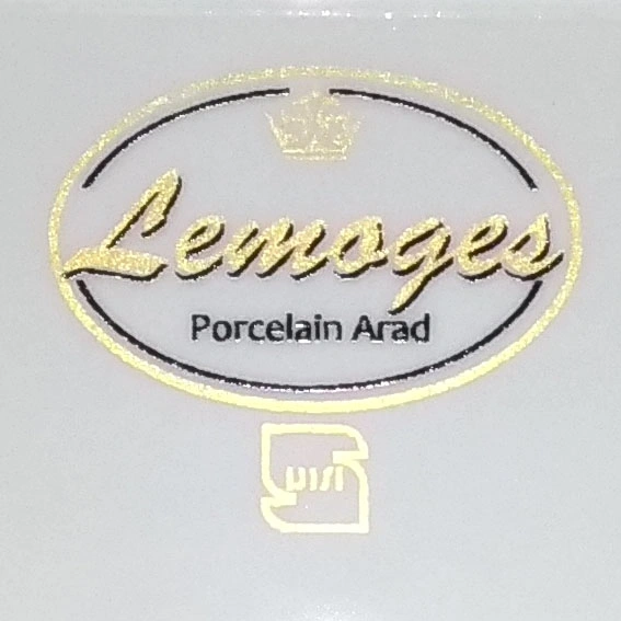 دیس لیمون چینی طرح خط طلا