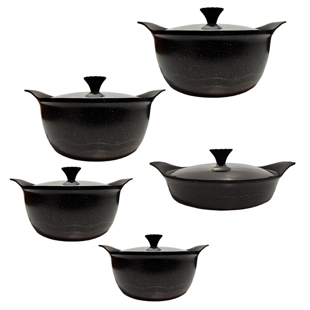 سرویس قابلمه 10 پارچه تی ام مدل فورج