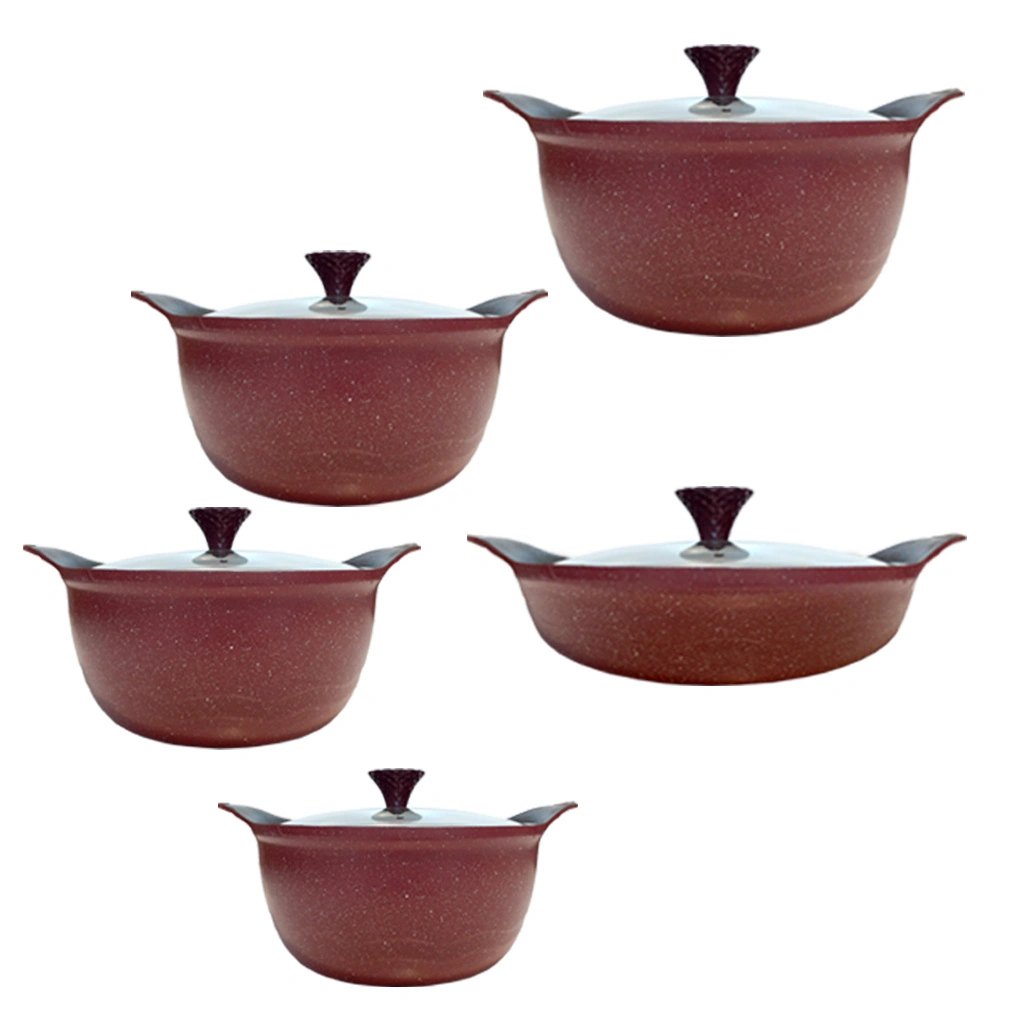 سرویس قابلمه 10 پارچه تی ام مدل فورج