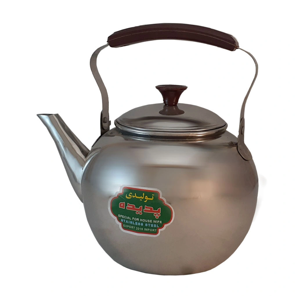 قوری و کتری استیل گنجایش یک لیتر